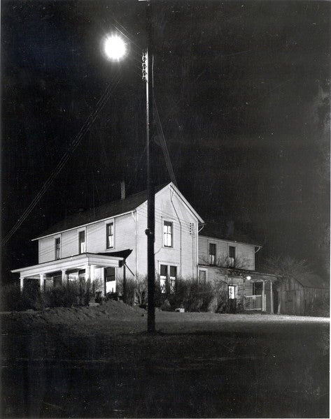 Home with lights