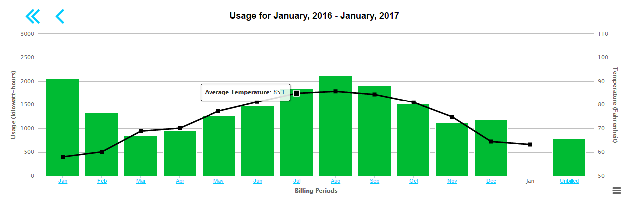 SmartHub Usage Temp