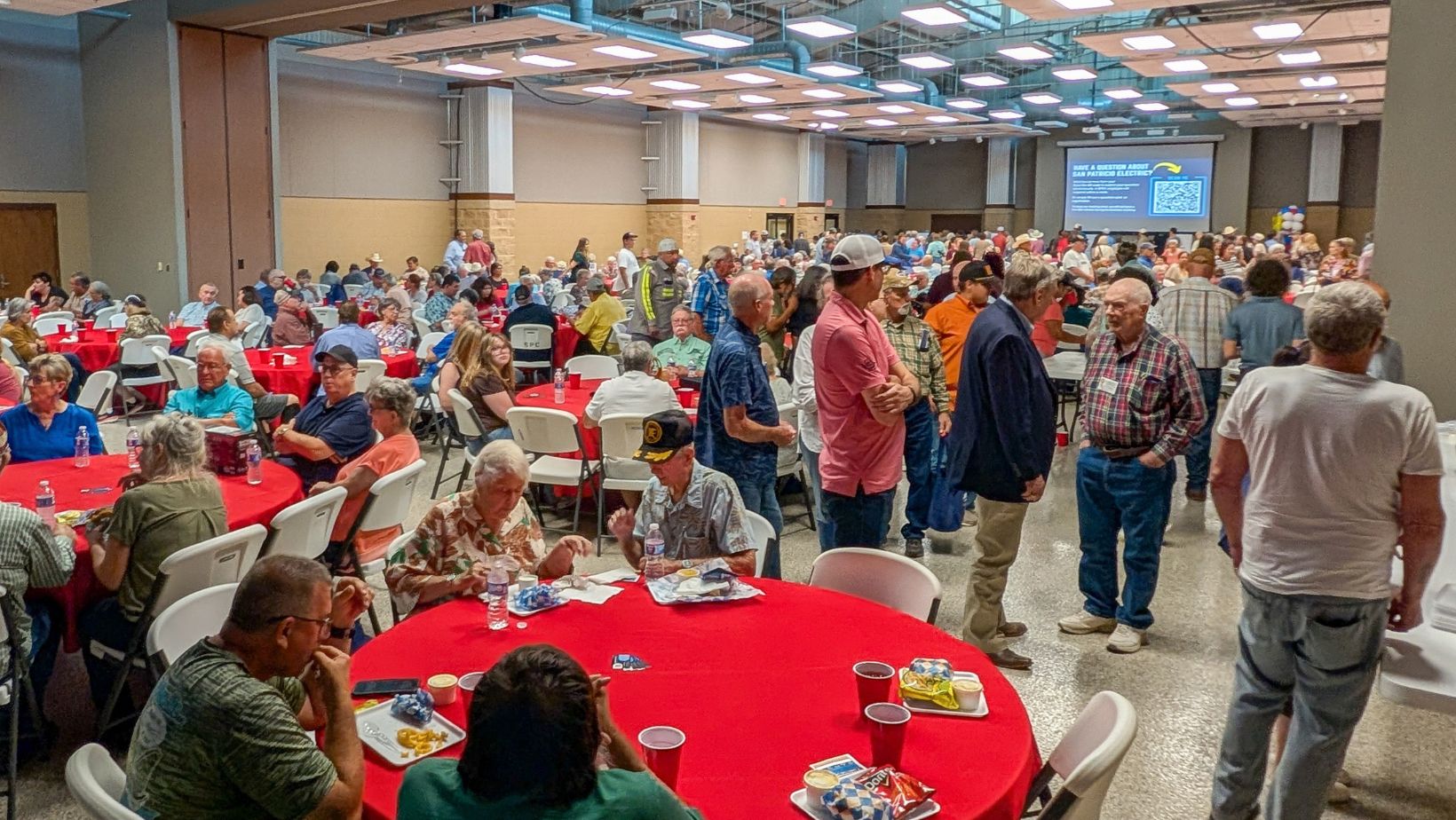Annual Meeting Crowd