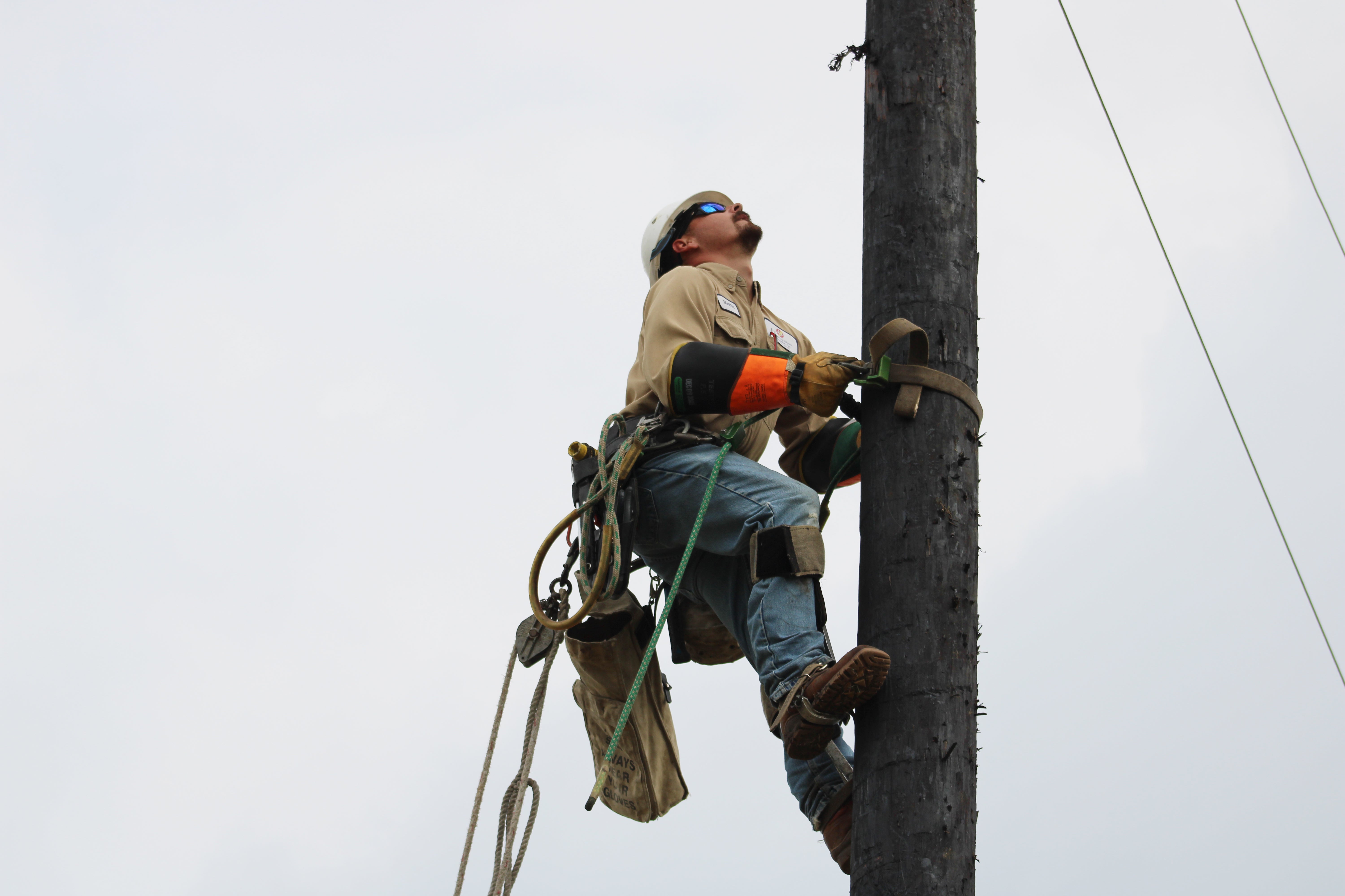 Martin Villarreall Climbing Pole