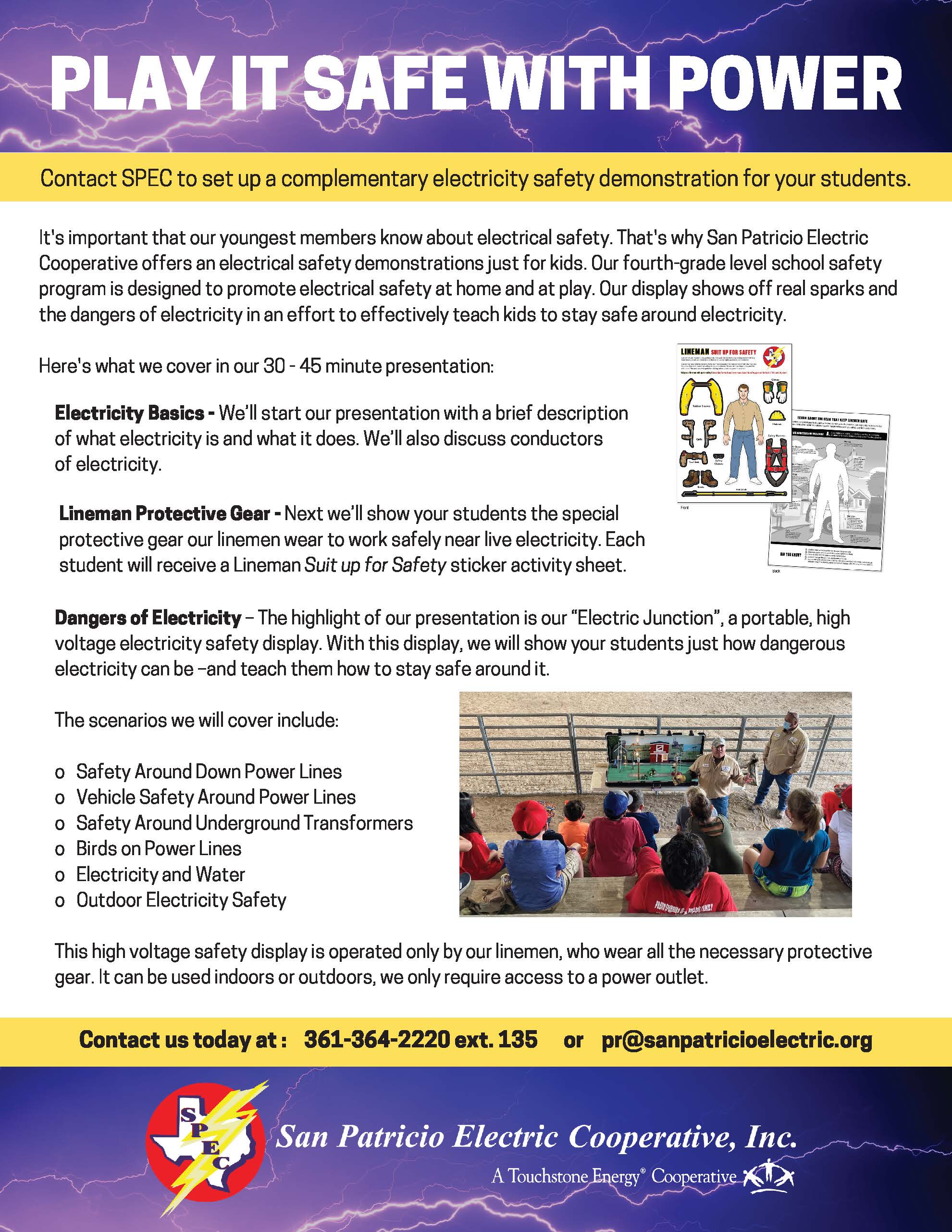 Electricity Safety Program for Elementary
